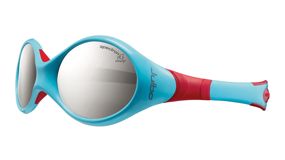 Julbo Looping 2 Kids Sunglasses, Blue/Red Frame w/Spectron 4 Baby Lenses 3322336