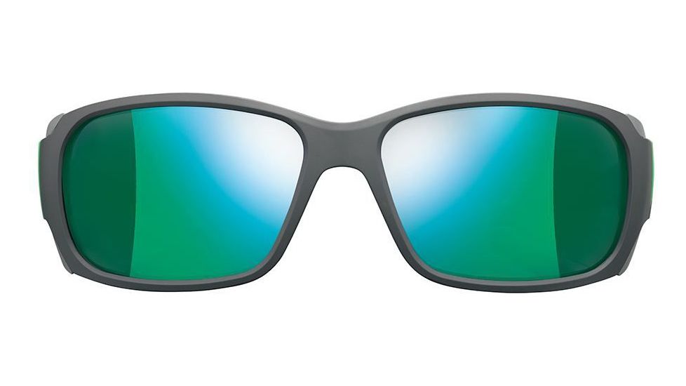 Julbo Montebianco Sunglasses Gray/ Green Frame with Spectron 3CF Lenses, J4151120