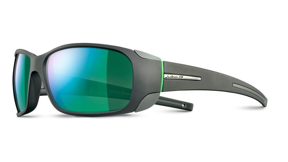 Julbo Montebianco Sunglasses Gray/ Green Frame with Spectron 3CF Lenses, J4151120