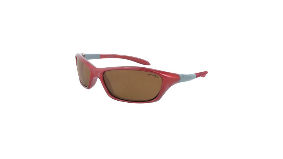 Julbo Ozone L Red Kids Sunglasses, Polar Kids Lens