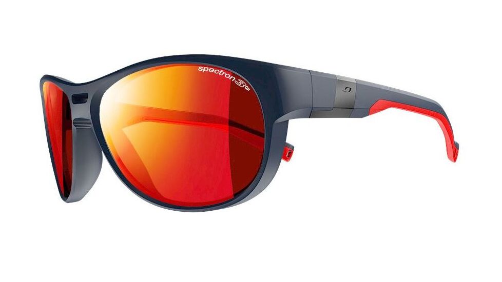 Julbo Shore Sunglasses,Matte Blue/Red Frame,Spectron 3 CF Lens J4871112