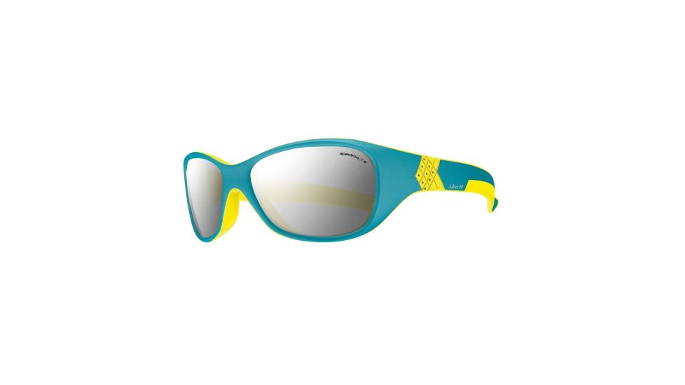 Julbo Solan Kids Sunglasses, Blue/Yellow w/ Spectron 3+ Lenses 3901112