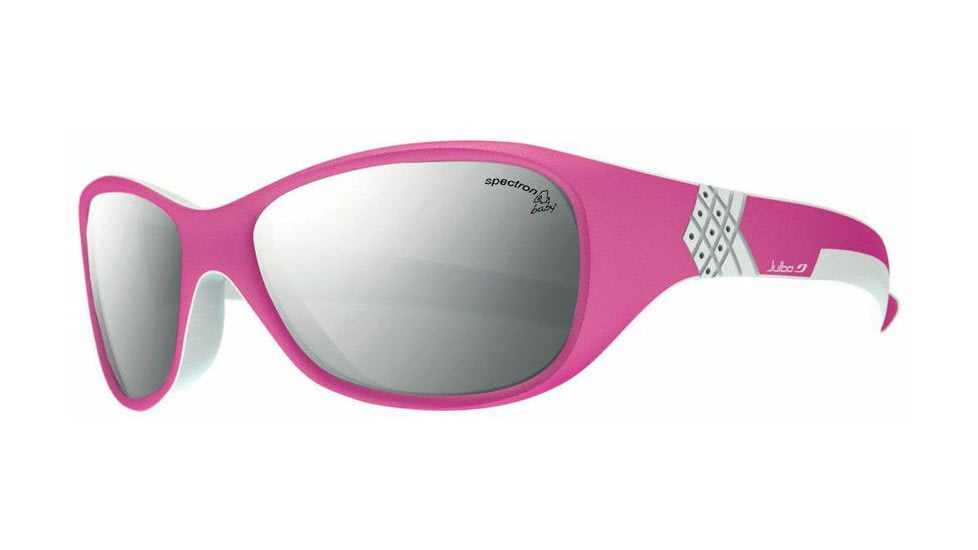 Julbo Solan Kids Sunglasses, Pink/Grey w/ Spectron 4 Lenses 3902318