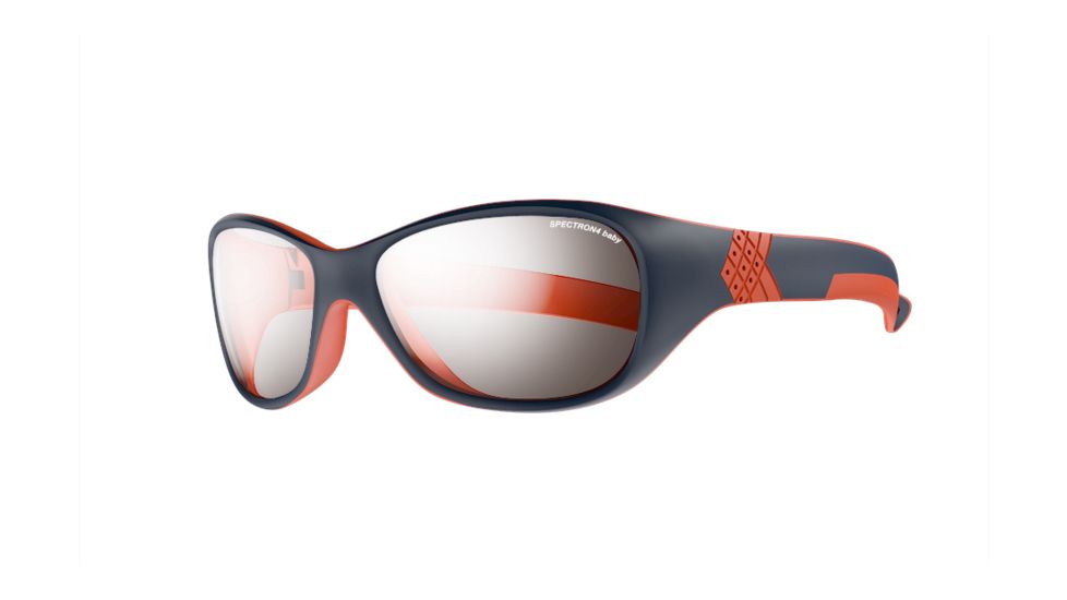 Julbo Solan Sunglasses with Spectron 4 Baby Lenses, Blue/Orange, 4-6 Years J3901212