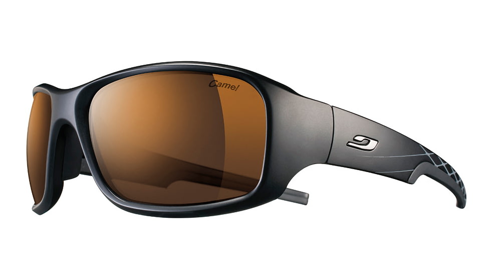 Julbo Stunt Sunglasses Black/Black Frame Frame w/Camel Lenses 4385014