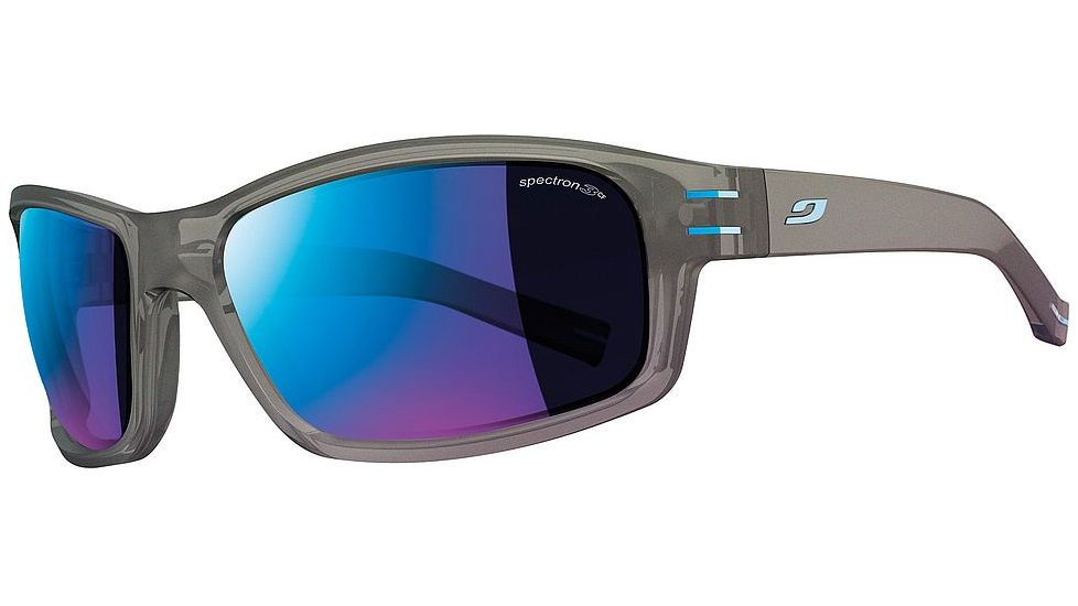 Julbo Suspect Sunglasses, Grey/Blue Frame Frame w/Spectron 3CF Lenses 4491121