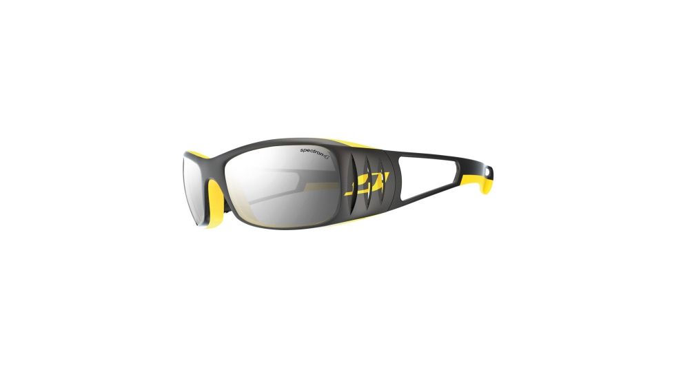 Julbo Tensing M Sunglasses, Black/Yellow w/ Spectron 4 Lenses 4531214