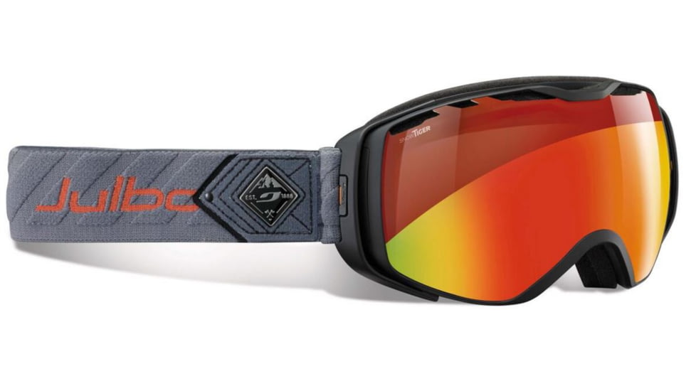Julbo Universe Goggles Matte Grey With Snow Tiger Lenses And A Multilayer Fire Flash Treatment, Large J73673216