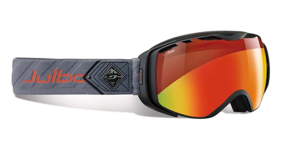 Julbo Universe Goggles, Black/Red w/Snow Tiger Double Spherical Lenses And A Multilayer Fire Flash Treatment 73673144