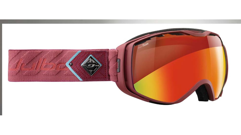 Julbo Universe Goggles, Red w/Snow Tiger Double Spherical Lenses And A Multilayer Fire Flash Treatment 73673134