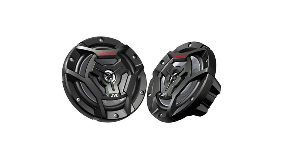 JVC 6.5in 2-Way 150W Marine Speakers, Black CSDR6200M