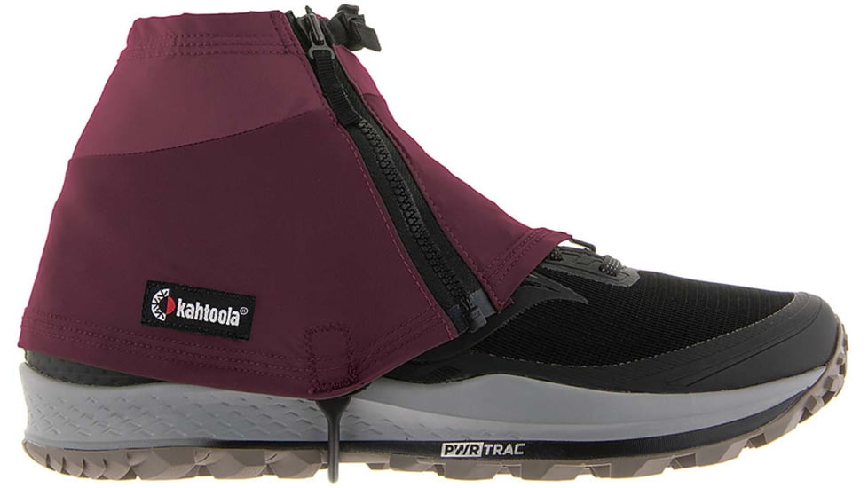 Kahtoola INSTA Low Foot Gaiters, Berry, Large/Extra Large, KT07026