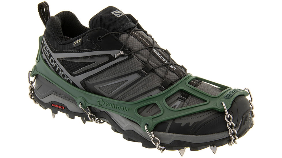 Kahtoola MICROspikes Traction System, Forest Green, Medium, KT02015