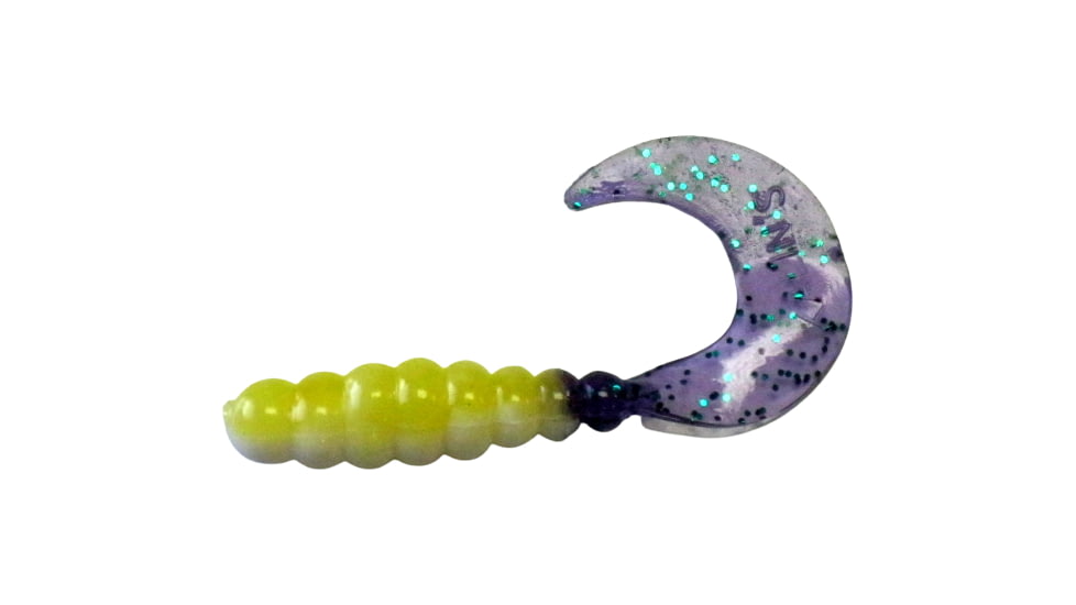 Kalin's Fishing Triple Threat Grub, 10, 2in, Acid Rain/Junebug, 2TG10-993