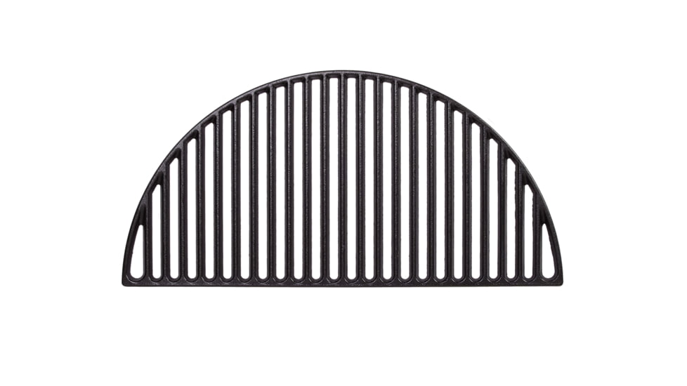 Kamado Joe Big Joe Half Moon Cast Iron Cooking Grate, Black, Large, BJ-HCICG