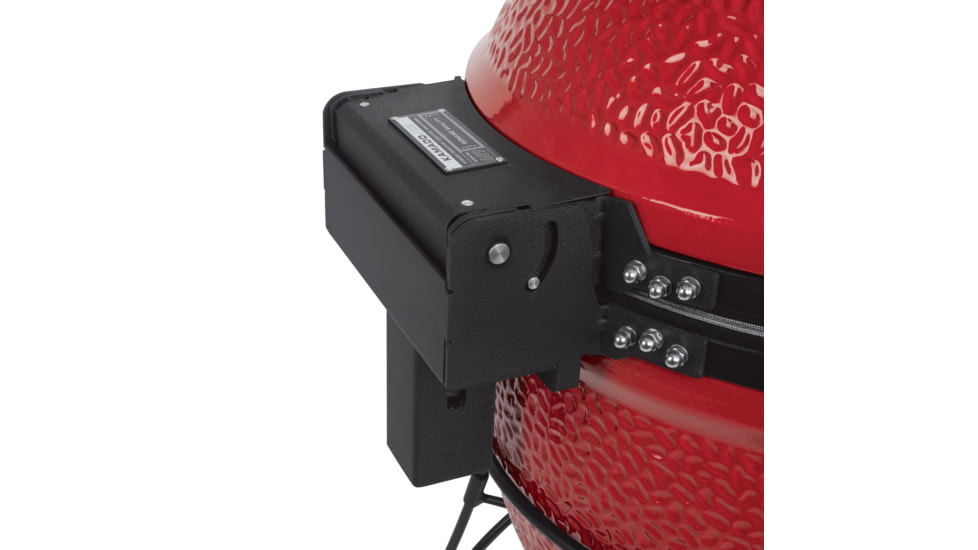 Kamado Joe Big Joe II 24 inch Charcoal Grill, Ceramic, Red, Large, BJ24RHC