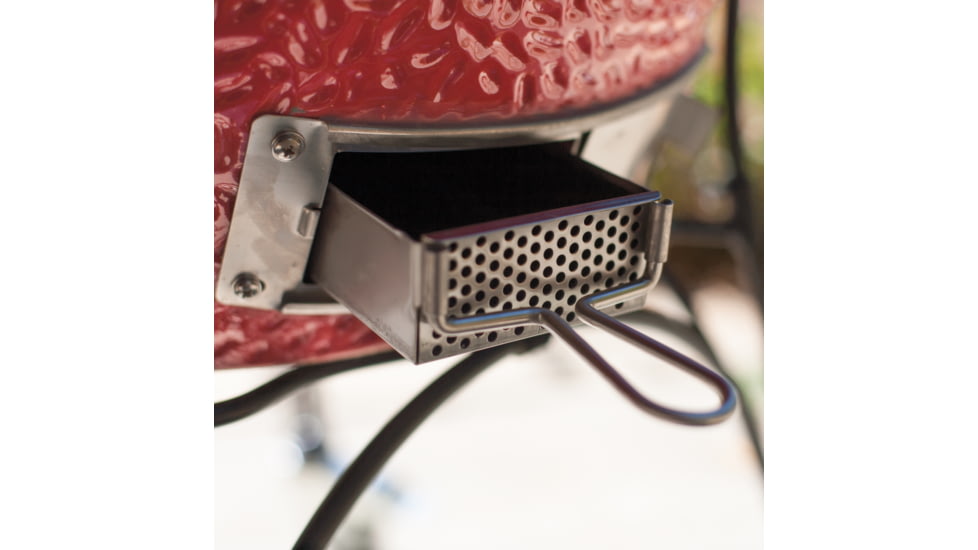 Kamado Joe Classic II 18 inch Charcoal Grill, Ceramic, Red, Medium, KJ23RHC