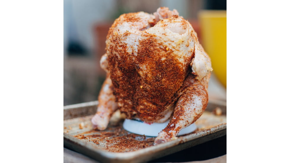 Kamado Joe Chicken Cooking Stand, Ceramic, White, Small, KJ-CS