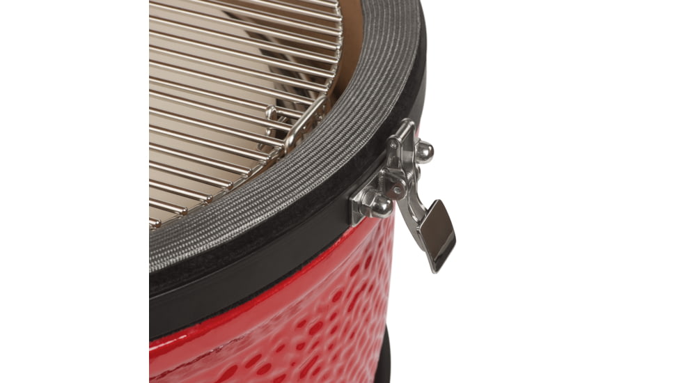 Kamado Joe Classic II 18 inch Charcoal Grill, Ceramic, Red, Medium, KJ23RHC