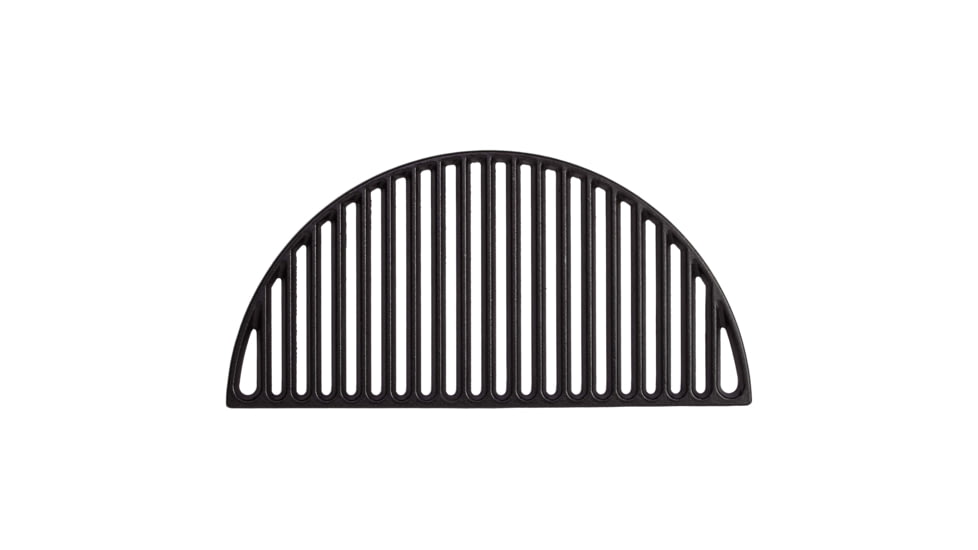 Kamado Joe Classic Joe Half Moon Cast Iron Cooking Grate, Black, Medium, KJ-HCICG