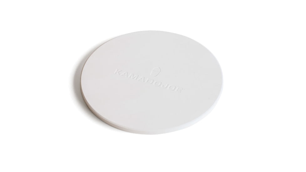 Kamado Joe Classic Joe Pizza Stone, Ceramic, White, Medium, KJ-PS23