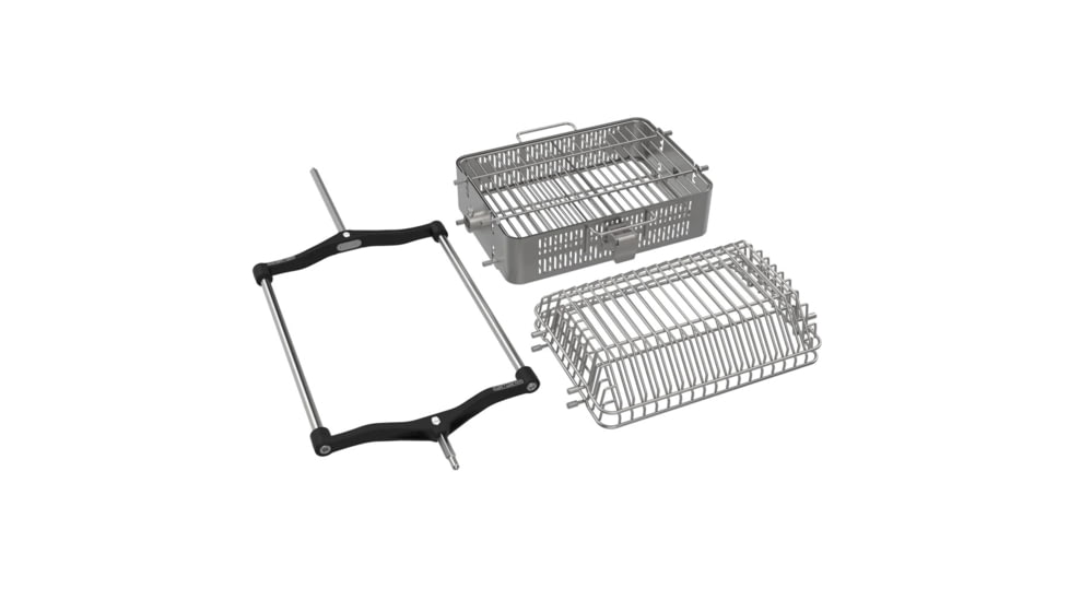 Kamado Joe Kamado Joe JoeTisserie Basket Kit, fits Big Joe &amp; Classic Joe, Silver, KJ15172022