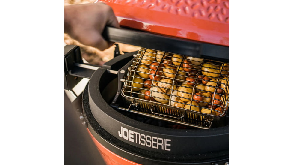Kamado Joe Kamado Joe JoeTisserie Basket Kit, fits Big Joe &amp; Classic Joe, Silver, KJ15172022