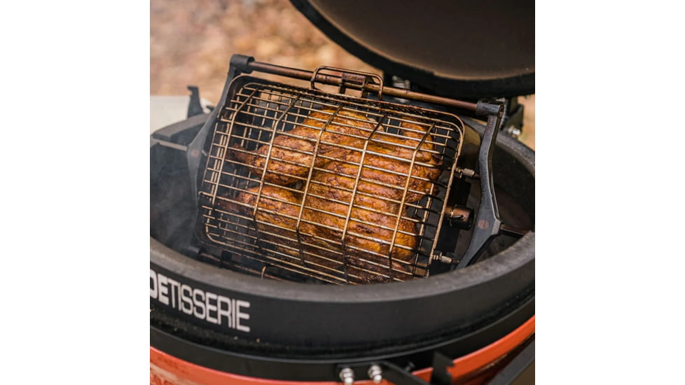 Kamado Joe Kamado Joe JoeTisserie Basket Kit, fits Big Joe &amp; Classic Joe, Silver, KJ15172022