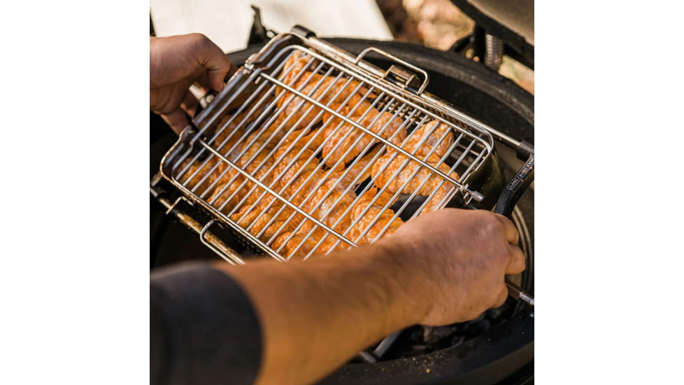 Kamado Joe Kamado Joe JoeTisserie Basket Kit, fits Big Joe &amp; Classic Joe, Silver, KJ15172022
