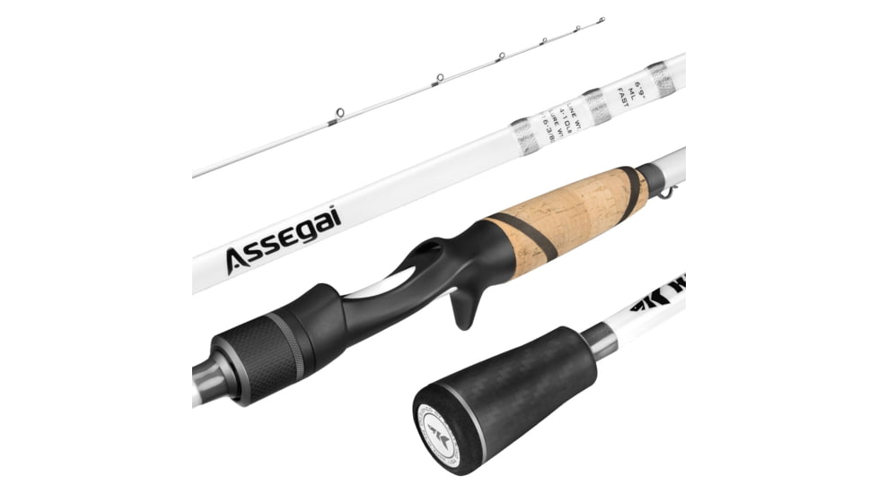 Kast King Assegai Technique Bass Fishing Rods, 64 / Fast-Medium-Sniper-1PC, KKRDCSTASG64SN1