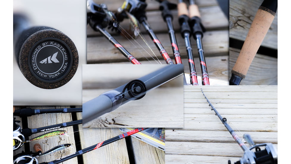 Kast King Cliff Crochet Spirale Series Bass Rods, 7 3 1pc Moderate-Medium, KKRDCSTSPR73M1