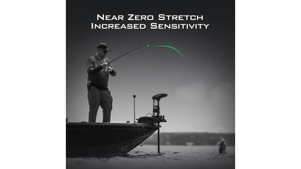 Kast King Hammer Braided Fishing Line, Black, 40 lb/150 yd, KKLIBRDHM150YBK40