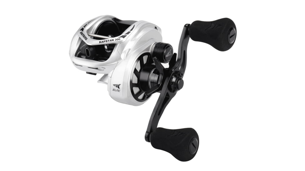 Kast King Kapstan Elite Size 300 Double Handle Baitcasting Reel, Left, KKRLCSTKPPW54LSI