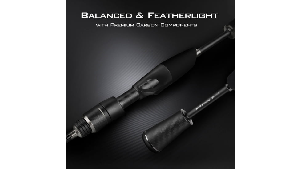 Kast King Kestrel Finesse Fishing Rod, Spinning 52 / Fast-Feather Light-2pcs, KKRDSPNKS52FLSF2