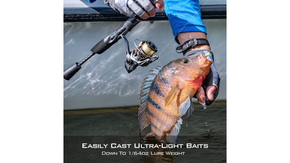 Kast King Kestrel Finesse Fishing Rod, Spinning 52 / Fast-Feather Light-2pcs, KKRDSPNKS52FLSF2