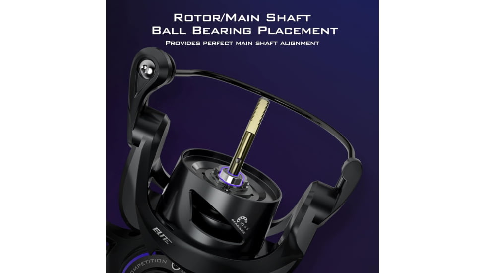 Kast King MegaJaws Elite Spinning Reel, 10+1, 6.2:1, 6oz, 30DX, KKRLSPNMJES30DX