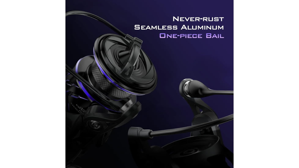 Kast King MegaJaws Elite Spinning Reel, 10+1, 6.2:1, 6oz, 30DX, KKRLSPNMJES30DX