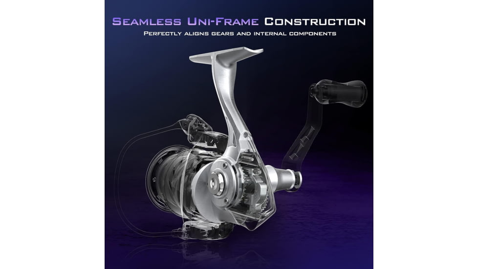 Kast King MegaJaws Elite Spinning Reel, 10+1, 6.2:1, 6oz, 30DX, KKRLSPNMJES30DX