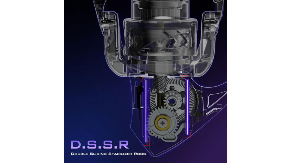 Kast King MegaJaws Elite Spinning Reel, 10+1, 6.2:1, 6oz, 30DX, KKRLSPNMJES30DX