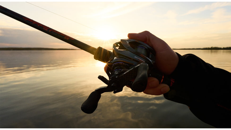 Kast King Mg12 Elite Magnesium Baitcasting Reel, Right, KKRLCSTM1275RDG