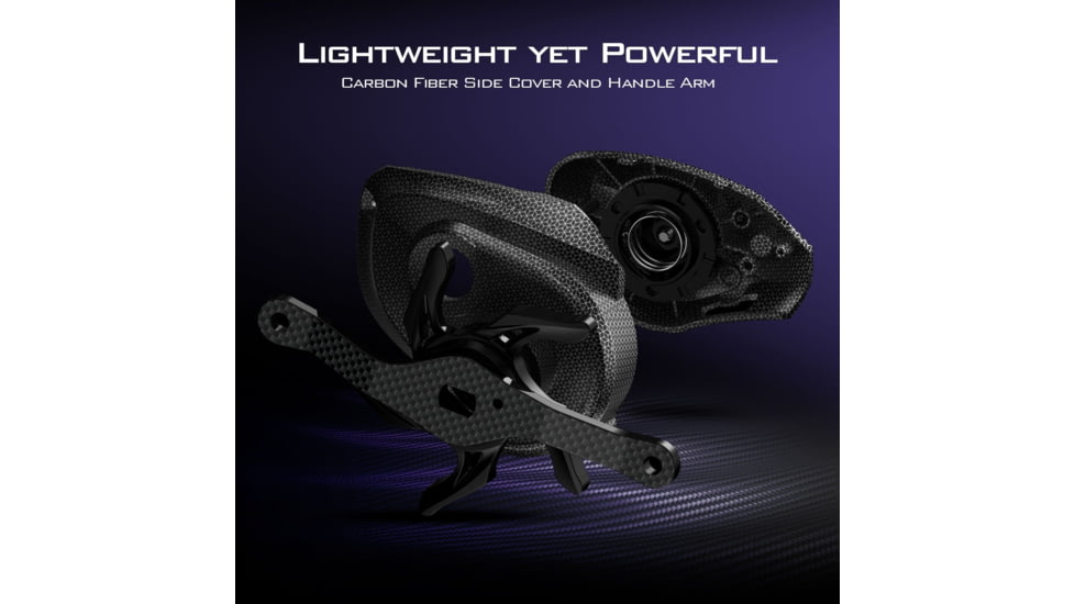 Kast King Mg12 Elite Magnesium Baitcasting Reel, Right, KKRLCSTM1275RDG