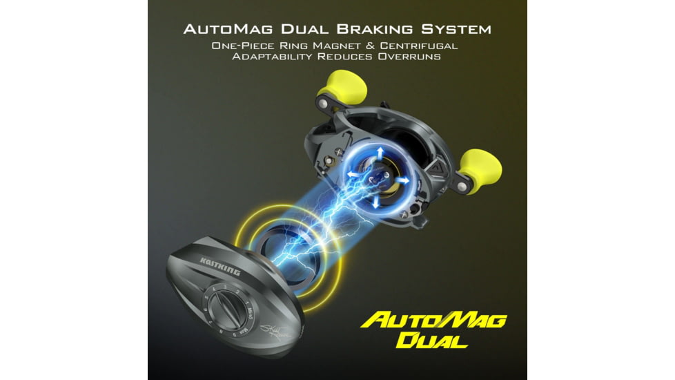 Kast King Skeet Reese Icon Baitcasting Reels, Left, KKRLCSTSR72LGS