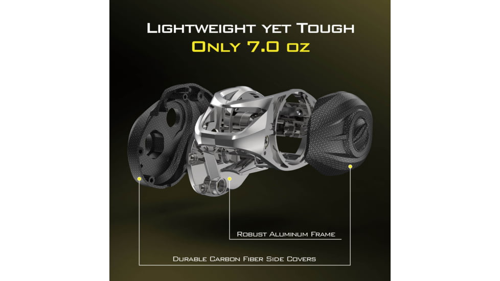 Kast King Skeet Reese Icon Baitcasting Reels, Left, KKRLCSTSR72LGS