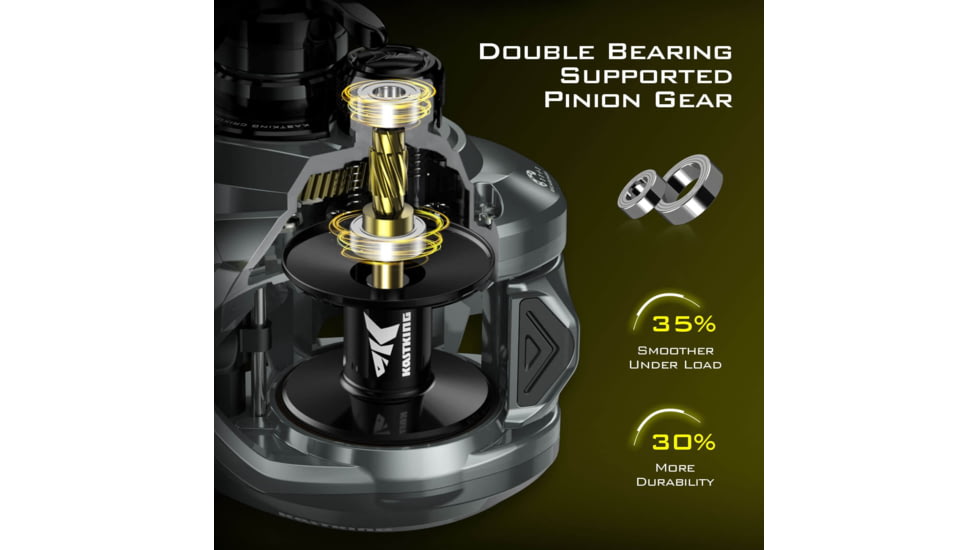 Kast King Skeet Reese Icon Baitcasting Reels, Left, KKRLCSTSR72LGS