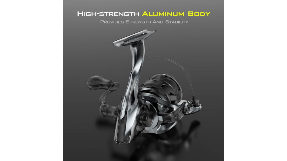 Kast King Skeet Reese Icon Spinning Reel, Size 2000, KKRLSPNSRS20GS