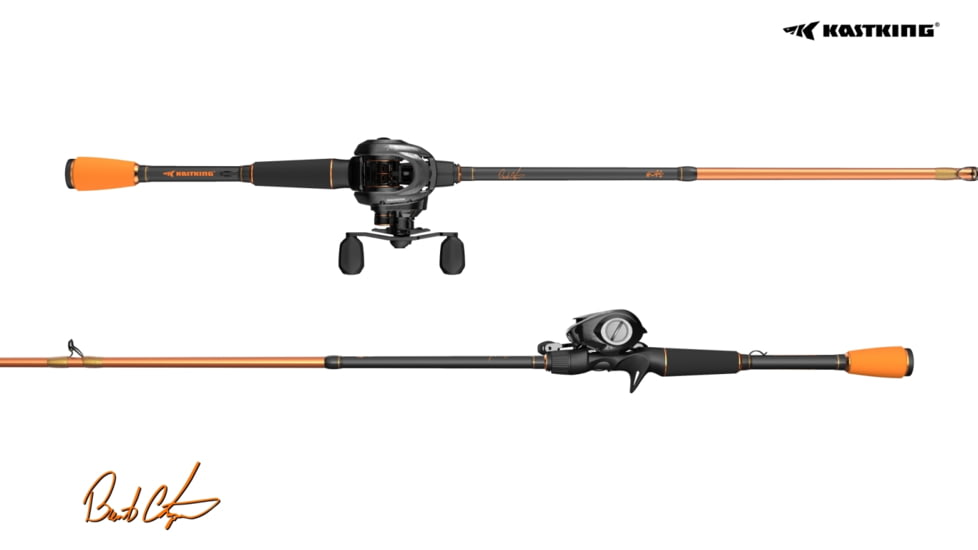 KastKing Brent Chapman Casting Combo 7' Heavy 2 pc Graphite, KCOCSTBRN-7H2RH