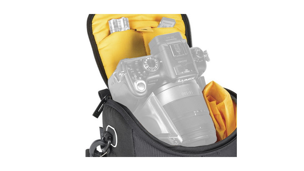 Kata DL LITE Shoulder Bag 433, Black - Compact DSLR or Point&amp;Shoot Cameras