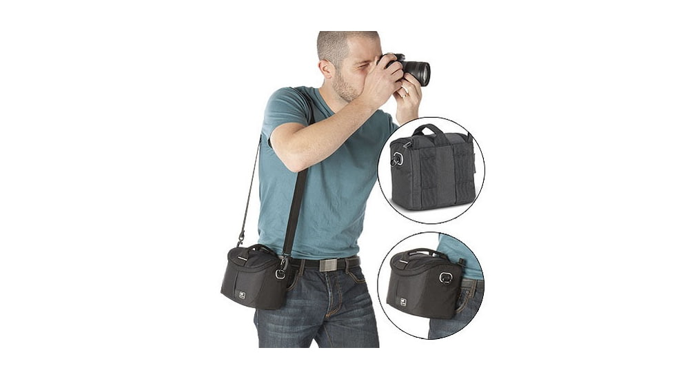 Kata DL LITE Shoulder Bag 433, Black - Compact DSLR or Point&amp;Shoot Cameras
