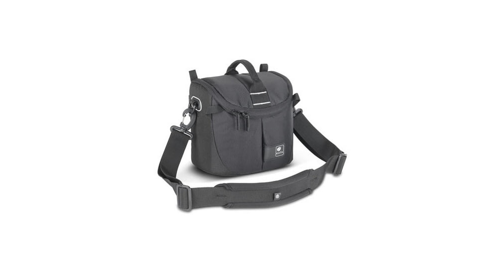 Kata DL LITE Shoulder Bag 437, Black - Compact DSRL w/ Standard Zoom Lens and Accessories