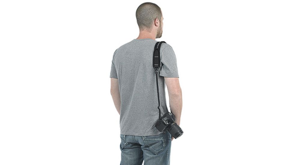 Kata D-Light Camera Strap DL - In Use On Shoulder KT-DL-C-STRAP